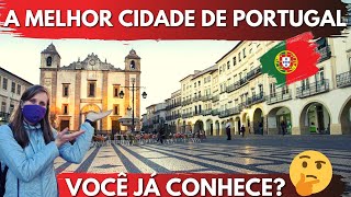 CONHEÇA ÉVORA  A MELHOR CIDADE DE PORTUGAL [upl. by Ainoloppa331]