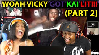 ADIN ROSS EDATE With WOAH VICKY ft ISHOWSPEED KAI CENAT BLOU POUDII amp MORE PART 2 REACTION [upl. by Xino]