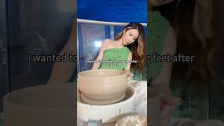 Making a foot soak basin part 3 fix the crack ceramics pottery [upl. by Earley]