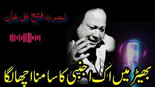 Bheed Mein Ek Ajnabi  Ustad Nusrat Fateh Ali Khan  Nfak Remix Qawalli nfak nusrat sufimusic [upl. by Aldwin]