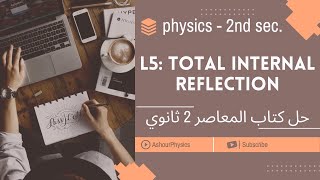 05  Total internal reflection  2sec  physics  عاشور  تانية ثانوي [upl. by Myrtia523]