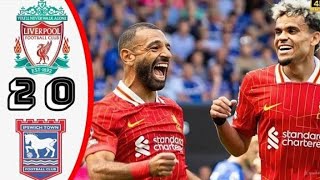 Liverpool vs Ipswich 20 all goals highlights lliverpool salah epl [upl. by Siramaj63]