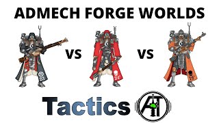 Forge Worlds of the Adeptus Mechanicus Lore  Benefits in Game and Admech Tactics [upl. by Cristen]