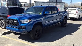 Lifted 2018 Toyota Tacoma TRD Sport on 26570R17 Tires [upl. by Kentigera634]