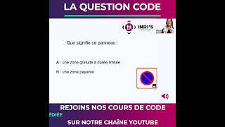 LA QUESTION CODE  LES TYPES DE STATIONNEMENT 2 [upl. by Zilada672]