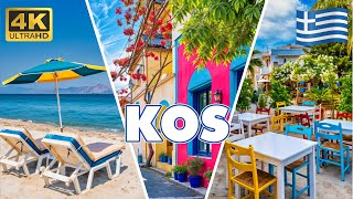 KOS Island  Greece 🇬🇷  Top Best Beaches amp Attractions 🌟🏖️  Travel Guide 4K UHD [upl. by Allimak]