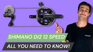 Shimano DI2 12 Speed amp All You NEED To Know  Battery Check Shifting Modes Indexing amp ETube App [upl. by Minnnie]