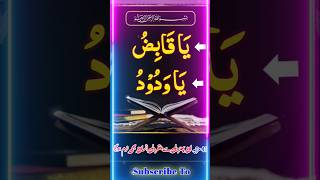 Ya Qabizu Ya Wadodu subhanallah allah ytshorts trending share dolatkibarishkawazifa [upl. by Emiolhs]