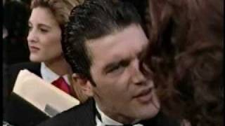 Antonio Banderas Academy Awards 1992 [upl. by Khalin]