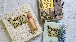 War Binder Set up Prayer Binder Restock Completed War Binders [upl. by Elagibba]