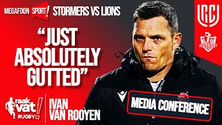 quotThe Lions came so close in so many gamesquot  Cash van Rooyen [upl. by Cope]