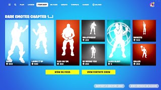 RARE Fortnite OG Item Shop Emotes [upl. by Cuthburt835]