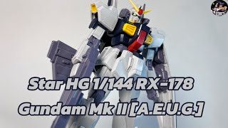 Star HG 1144 RX178 Gundam Mk II AEUG Review gundam plamo gunpla review bootleg [upl. by Carma]