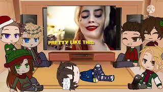 Avengers React To Peter’s Sister As Harley Quinn § AU § [upl. by Garlaand437]