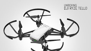 DJI Ryze Tello Unboxing [upl. by Rutledge]