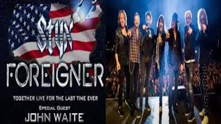 styx and foreigner tour dates 2024 announced tikets [upl. by Storm]