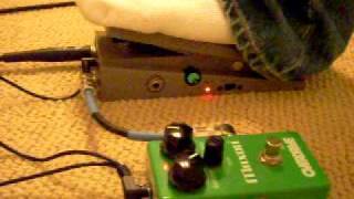 Ibanez WH10 wah wah pedal demo Gray version [upl. by Anitrebla978]