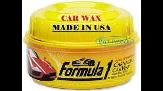 FORMULA 1 CAR WAX [upl. by Nimajaneb]