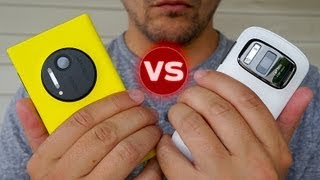 Nokia Lumia 1020 vs Nokia 808 PureView  Pocketnow [upl. by Atiniv935]