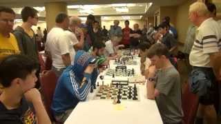 World Open Blitz Chess Luke Vellotti vs Conrad Holt HD [upl. by Ynna]