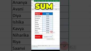 How to Calculate Total Sales in Excel [upl. by Richelle]