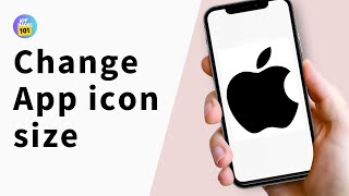 How To Change App icon size on iPhone [upl. by Aryad]