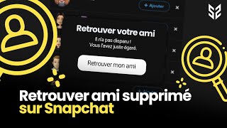 Comment retrouver un ami supprimé sur Snapchat en 2022 [upl. by Edac]