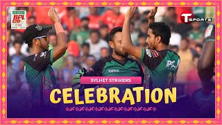 Sylhet celebration after winning the match against Comilla Victorians  T Sports [upl. by Sara]