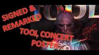 TOOL POSTER UNBOXING [upl. by Mullane]