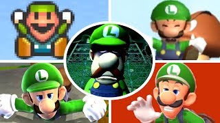 Evolution of Luigi Deaths and Game Over Screens 19832017 [upl. by Nosila]