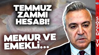 Memur SSK BağKur Emekli Zam Oranında Net Hesap Özgür Erdursun Temmuz Zammını Hesapladı [upl. by Esinehs]