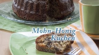 Mohn Honig Kuchen [upl. by Alec357]