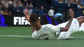 FIFA 22 PS5  Keylor Navas wipes Sterling out [upl. by Rundgren]