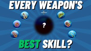 What Is The BEST Skill For Every Weapon  Toram Online Guide and Discussion [upl. by Agn]