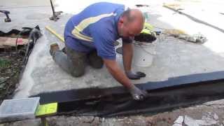 How to Waterproof a Concrete Slab [upl. by Shanney]