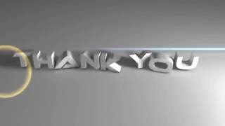 thank you text animation [upl. by Siul24]