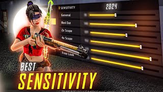 2024  BEST SENSITIVITY  FOR HEADSHOT  FREE FIRE SECRET 200 SENSITIVITY PlayGalaxy [upl. by Atiuqihs]