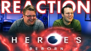 Heroes Reborn Trailer REACTION [upl. by Yarb]