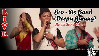 Basa Sundari  Bro Sis Band Deepu Gurung Live in Japan 2018 [upl. by Akcinat]