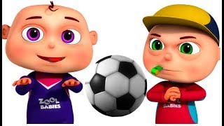 Zool Babies Playing Football Single Episode  Cartoon Animation  Videogyan Kids Shows [upl. by Regdirb]