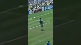 Diego Maradonas Legendary Goal vs England  1986 World Cup Magic shorts [upl. by Kcirtapnhoj]