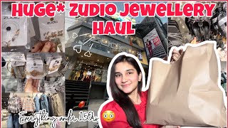 Zudio JEWELLERY haul under 150rs😳Exploring newly launched jewellery amp festive collection🛍️ [upl. by Chak418]