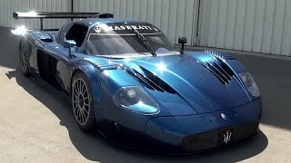 Maserati MC12 CORSA Performance Drift Acceleration  quotEpic Compilationquot [upl. by Tabina]