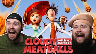 CLOUDY WITH A CHANCE OF MEATBALLS 2009 TWIN BROTHERS FIRST TIME WATCHING MOVIE REACTION [upl. by Brag]