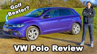 Volkswagen Polo 2022 review  now better than a Golf [upl. by Yrekaz]