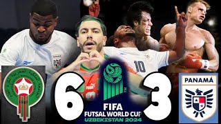 MARRUECOS VS PANAMA 6  3  MARRUECOS CANDIDATA  FIFA FUTSAL WORLD CUP UZBEKISTAN 2024 [upl. by Luba549]