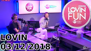 INTÉGRALE Lovin Fun 03122018 [upl. by Attenauqa]