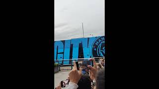 Man City Player Arrival at Etihad Stadium vs Bournemouth [upl. by Ariuqahs]