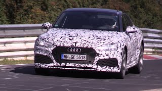 2018 Audi RS5 Testing on the Nurburgring [upl. by Koerlin221]