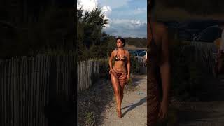 Ana White Rose l Bikini outdoor photo shoot l Modelling [upl. by Curran]